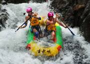 <漂流季>清远古龙峡飞龙全程漂、碧沙岛营地·CS野战·烧烤自助晚餐·篝火音乐轰趴、超人卡丁车、入住中凯华府假日酒店、品质2天游